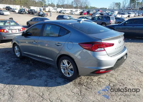 2019 Hyundai Elantra Sel из США, поврежденный, VIN KMHD84LF1KU754615